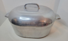 Vintage Sidney O’ Wagner Ware Magnalite 4265-P Roaster 8 QT Oval with trivet picture
