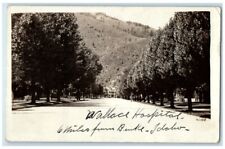 c1918 Wallace Hospital Entrance Mountain View Burke Idaho ID RPPC Photo Postcard picture