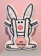Happy Bunny Pillow Jim Benton Collectable *RARE* Plush picture
