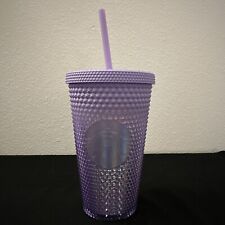 New Starbucks 2023 Holiday Purple Lavender Gradient 16oz Studded Tumbler Ombre picture