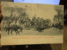 Vintage Old WAR MILITARY Postcard French Soldiers Napoleon Battle Under Pyramids picture