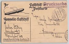 Germany 1934 Graf Zeppelin Over Baden Baden Official Postcard to Florence Italy picture