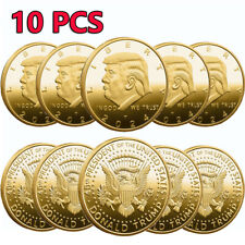10PCS 2024 Donald Trump Commemorative Coin Challenge Coin US Liberty Great Gift picture