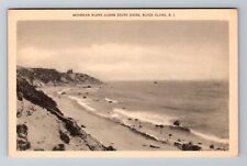 Block Island RI-Rhode Island, Mohegan Bluffs Along South Shore Vintage Postcard picture