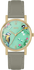RSPB Grey Blue & Great Tit Bird Printed Dial Adult Watch picture