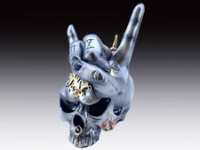 Devil Skull with Sign of the Horns Figurine Statue Skeleton Halloween picture