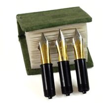 Bock spare nib units for fountain pen with Full flex F | M | B points   - 3 Pcs picture