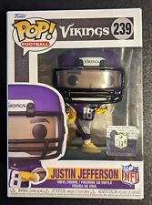 Funko Pop Justin Jefferson #239 - Minnesota Vikings NFL - NEW IN HAND picture