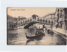 Postcard Rialto Bridge Venice Italy picture