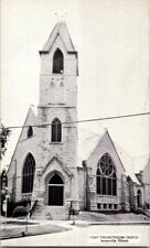 1940'S. FIRST PRESBYTERIAN CHURCH. JERSEYVILLE, ILL. POSTCARD v6 picture