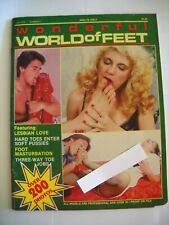WONDERFUL WORLD OF FEET 40pg barefoot pin-up Vintage 1980's photo's close-up  picture