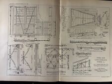 1896 Industrial Illustration/Drawing General Shops Illinois Central RR Burnside picture