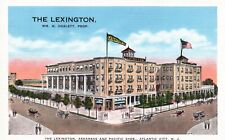 Postcard NJ Atlantic City New Jersey The Lexington Hotel Linen Vintage PC J7557 picture