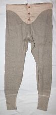 ORIGINAL PRE WWII 1940 DATED WINTER DRAWERS, LONG JOHNS, SIZE 34 picture