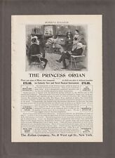 1897 Aeolian PRINCESS ORGAN Magazine AD ~ CEYLON-INDIA TEAS/Appleton/SALADA/Siva picture