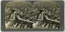 c1900's Real Photo Stereoview Keystone Copenhagen Denmark From The Air picture