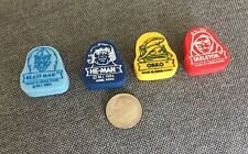1984 MASTERS OF THE UNIVERSE ERASERS, Oreo, Heman, Skeletor, Beast Man Lot Of 4 picture