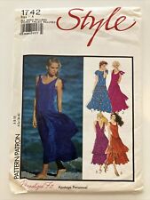 Style Vintage Dress Pattern Drop Waist 1742 picture