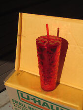 Starbucks  Red Studded  Diamond  Tumbler ~ 24 ounce picture