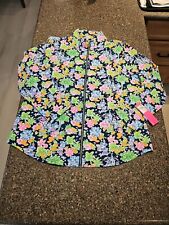 Lilly Pulitzer x DISNEY COLLECTION Leona Zip Up XL Jacket Lilly Loves Disney NWT picture