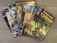 MEGA-LOT of MARVEL MAGS: Savage Tales/Sword  of Conan    —-13 BIG BOOKS—- picture