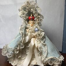 Stunning Antique Orthodox Figurine In Intricate Dress. picture