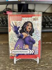 2022-23 UD Marvel Annual #1 Agatha Harkness Silver Sparkle picture