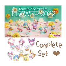 Complete Set Sanrio Characters Flower figure10Piece Set Happy Lottery 2022 Kuji picture