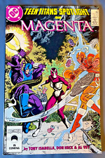 TEEN TITANS SPOTLIGHT on MAGENTA #17 Dec 1987  DC Comics picture