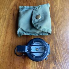 Classic M-73 British Military Prismatic Compass W/ Snap-Shut Soft Bag *Read* picture