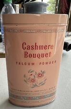 Cashmere Bouquet Talcum Powder VTG RARE 4 Oz. picture