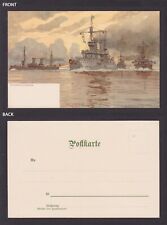 GERMANY, Postcard, Raoul Frank, Germany's sea defense, Unposted picture