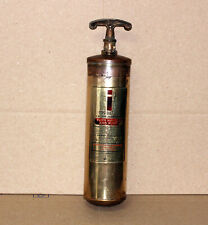 Solid Brass International Harvester IH Scout Pickup Truck Fire Extinguisher 60's picture
