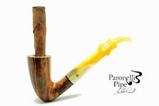 Brand new briar tuscany cigar pipe PARONELLI walnut contrast handmade picture