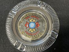 Vintage Independent Order Of Foresters  IOF Cigarette Cigar Ashtray 4-1/2” picture