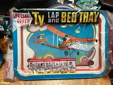 Vintage Disney Mickey Mouse Aviation Metal Folding Lap/TV Tray UNUSED picture