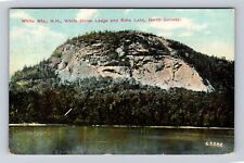 White Mts NH-New Hampshire, White Horse Ledge, Echo Lake Vintage c1910 Postcard picture