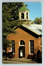 Coshocton OH-Ohio, The Township Hall, Exterior, Vintage Postcard picture