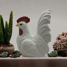 6.5” Fitz And Floyd Ceramic Hen Chicken Figurine. picture