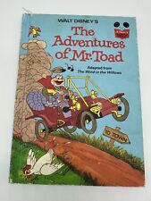 Disney's Wonderful World of Reading The Adventures of Mr. Toad 1981 HC picture