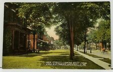 Greenville Pa Main Street Looking West from Erie RR Tracks c1910 Postcard I2 picture