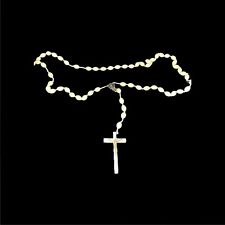 Vintage glow in the dark Rosary 31” From Top Of Rosary To The End Of Cross ￼ picture