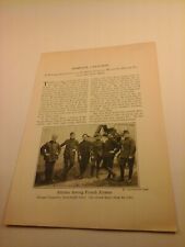 Vtg 1920 WW1 ART PRINT of WWI HEROES - GEORGES CARPENTIER, HEAVYWEIGHT BOXER picture