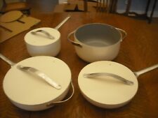 Caraway Home Non-Stick Ceramic Cookware Set (8 pc) Cream Color $220 plusShipping picture