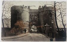 Vintage London England Tower of London Middle Tower Postcard 1921 picture