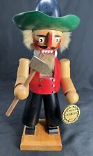 Vtg Steinbach Germany 12” Immigrant Wooden Wood Christmas Nutcracker picture