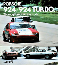 1981 PORSCHE 924 & 924 TURBO PERFORMANCE BROCHURE CATALOG ~ 10