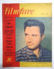 Bollywood Vintage Filmfare Magazine October 1957 - Dev Anand picture