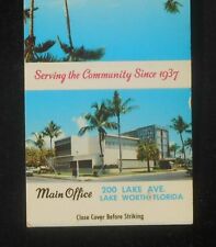 1950s First Federal Savings and Loan Since 1937 Boynton Beach Lake Worth FL MB picture