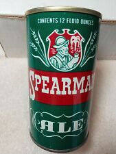 Spearman ale   SS Pull tab beer can, Norfolk VA  ,  empty Bottom open picture